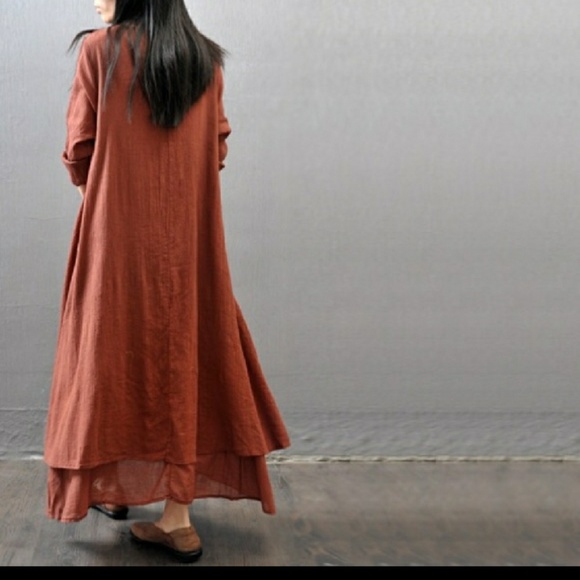 ASYMETRICAL MAXI DRESS..SALE...SALE - Picture 3 of 5